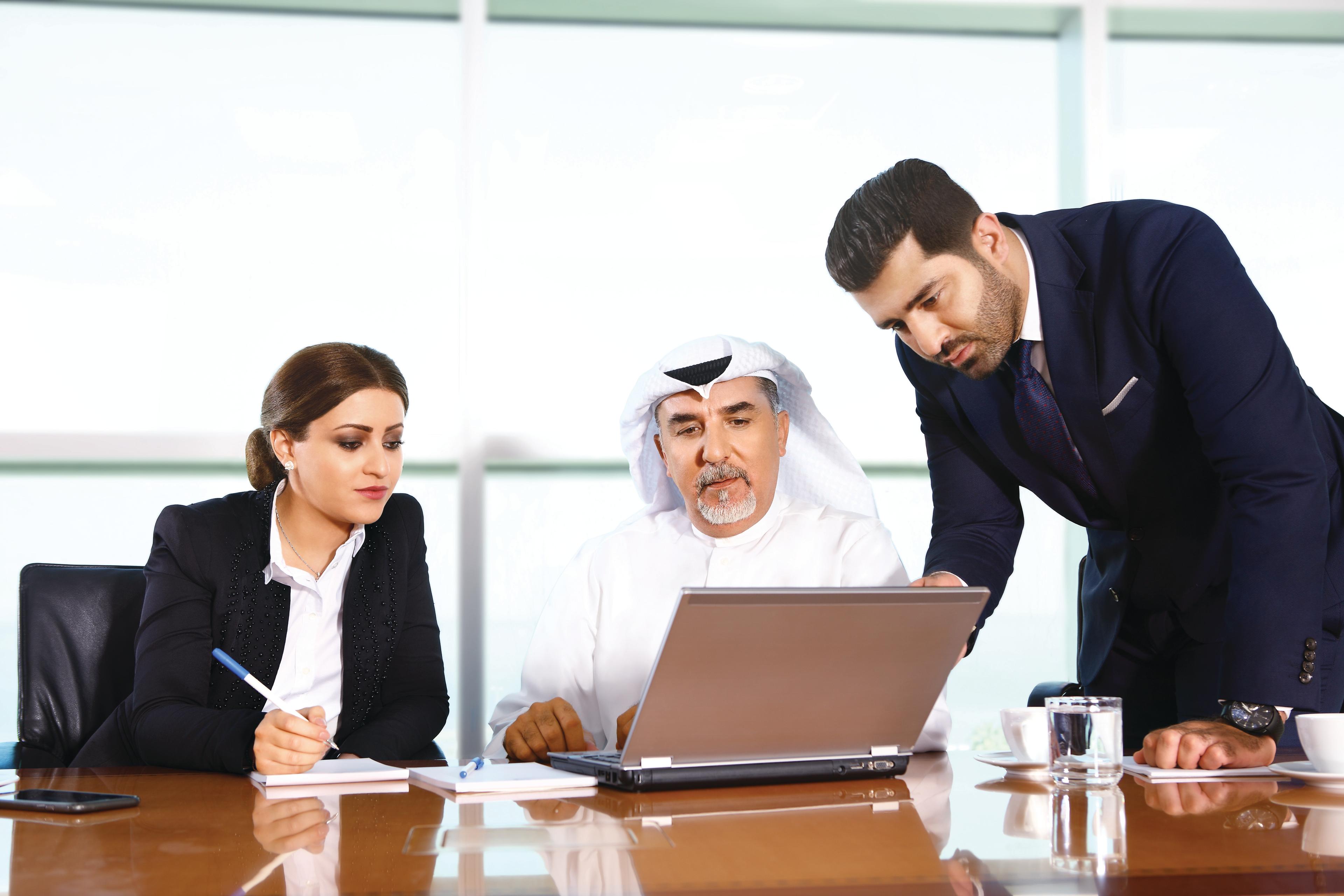 Researcher reviewing scientific work