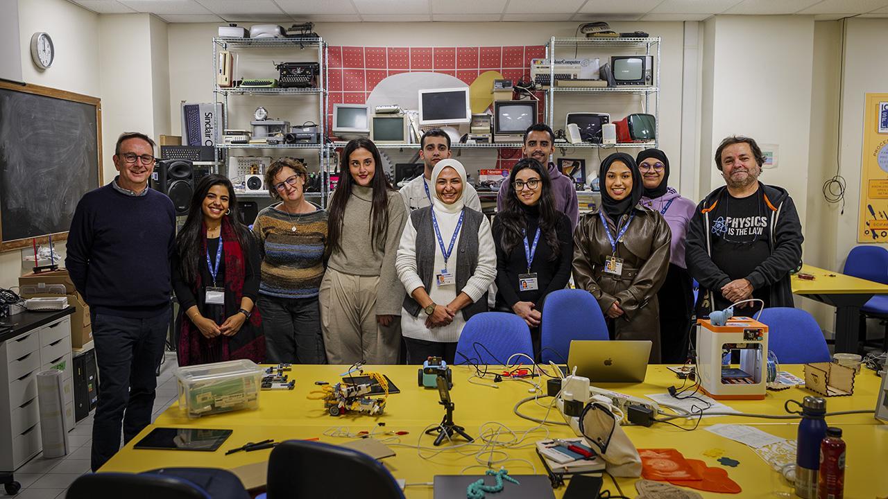 مختبر ICTP SciFabLab يصل إلى الكويت